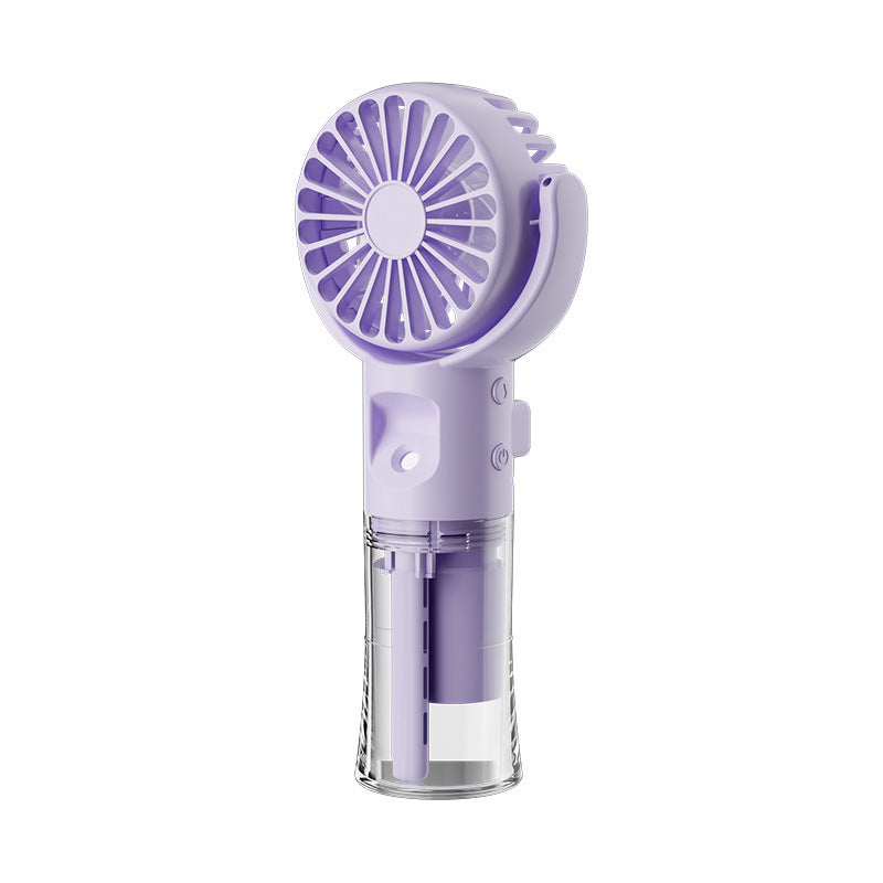ventilateur brumisateur violet